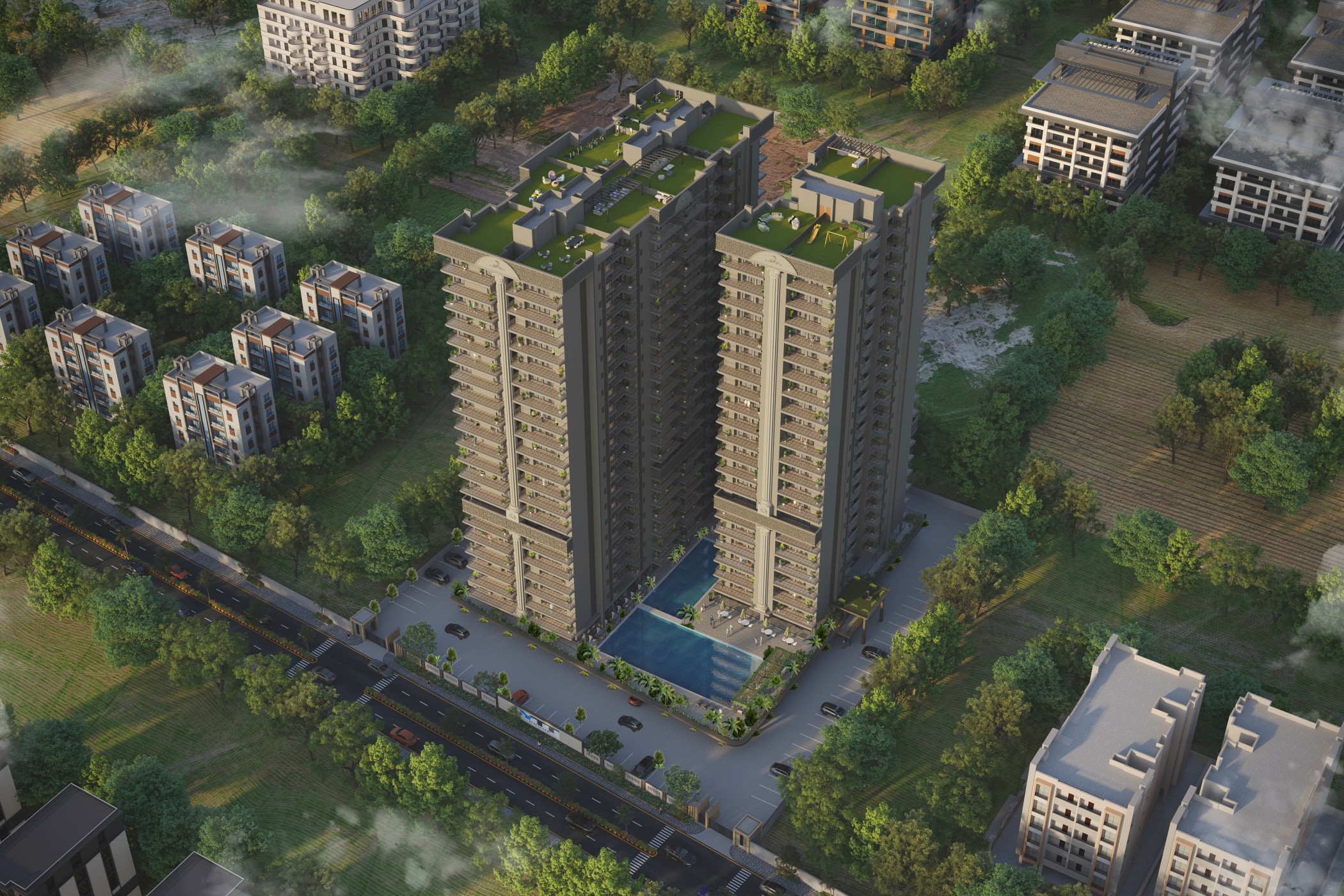 YTT Timeless — aerial view